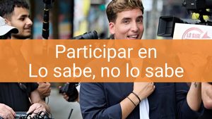 participar lo sabe no lo sabe cuatro casting